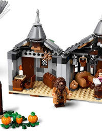 LEGO Harry Potter Hagrid's Hut: Buckbeak's Rescue 75947 Toy Hut Building Set from The Prisoner of Azkaban Features Buckbeak The Hippogriff Figure (496 Pieces)
