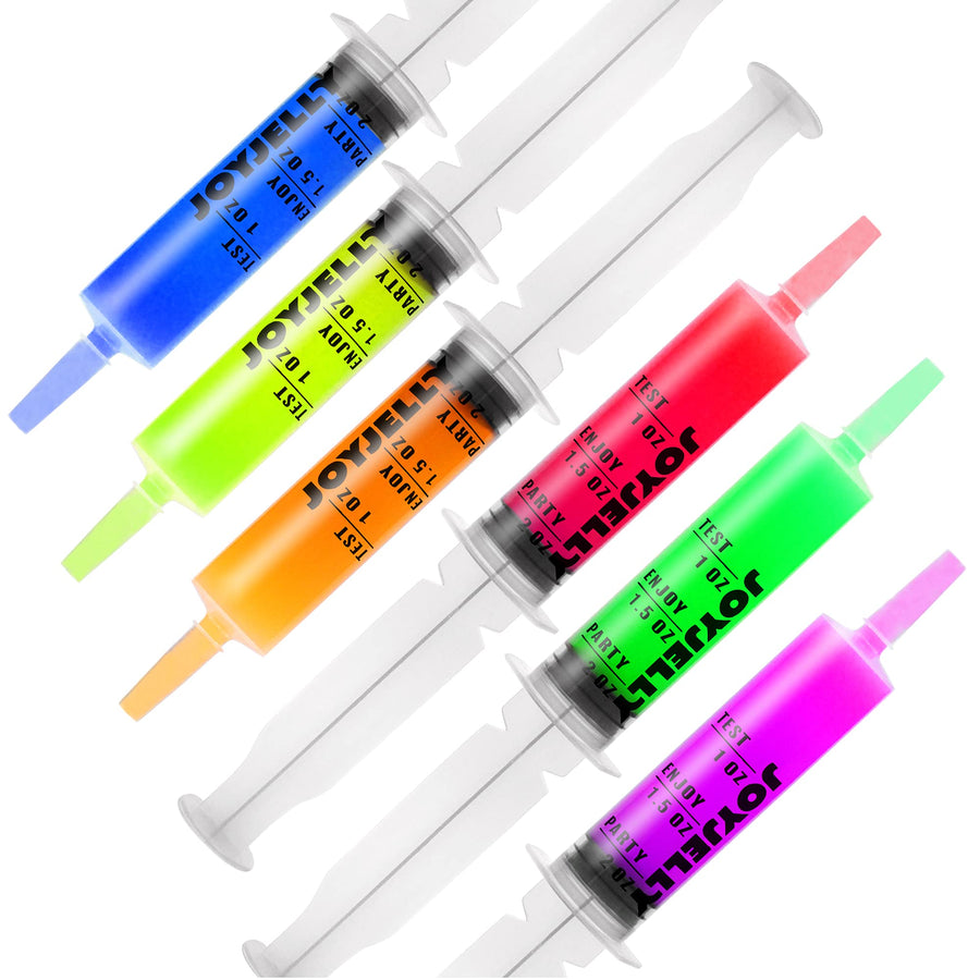 JOYIN 72 Pcs Jello Shot Kit, 2 oz Capacity Reusable Tubes for Halloween, Thanksgiving, Christmas Party Supplies and Creepy Party Favor