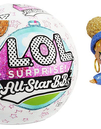 LOL Surprise All-Star Sports Series 4 Summer Games Sparkly Collectible Doll with 8 Surprises, Accessories, Gift for Kids, Toys for Girls and Boys Ages 4 5 6 7+ Years Old, (Styles May Vary)
