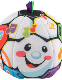 Fisher-Price Laugh & Learn Singin' Soccer Ball, Multicolor
