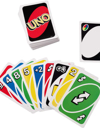 Mattel Giant UNO Family Card Game with 108 Oversized Cards and Instructions, Great Gift for Kids Ages 7 Years and Older
