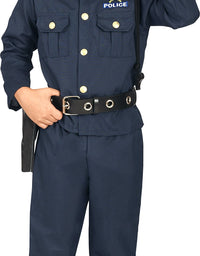 Kangaroo's Deluxe Boys Police Costume for Kids
