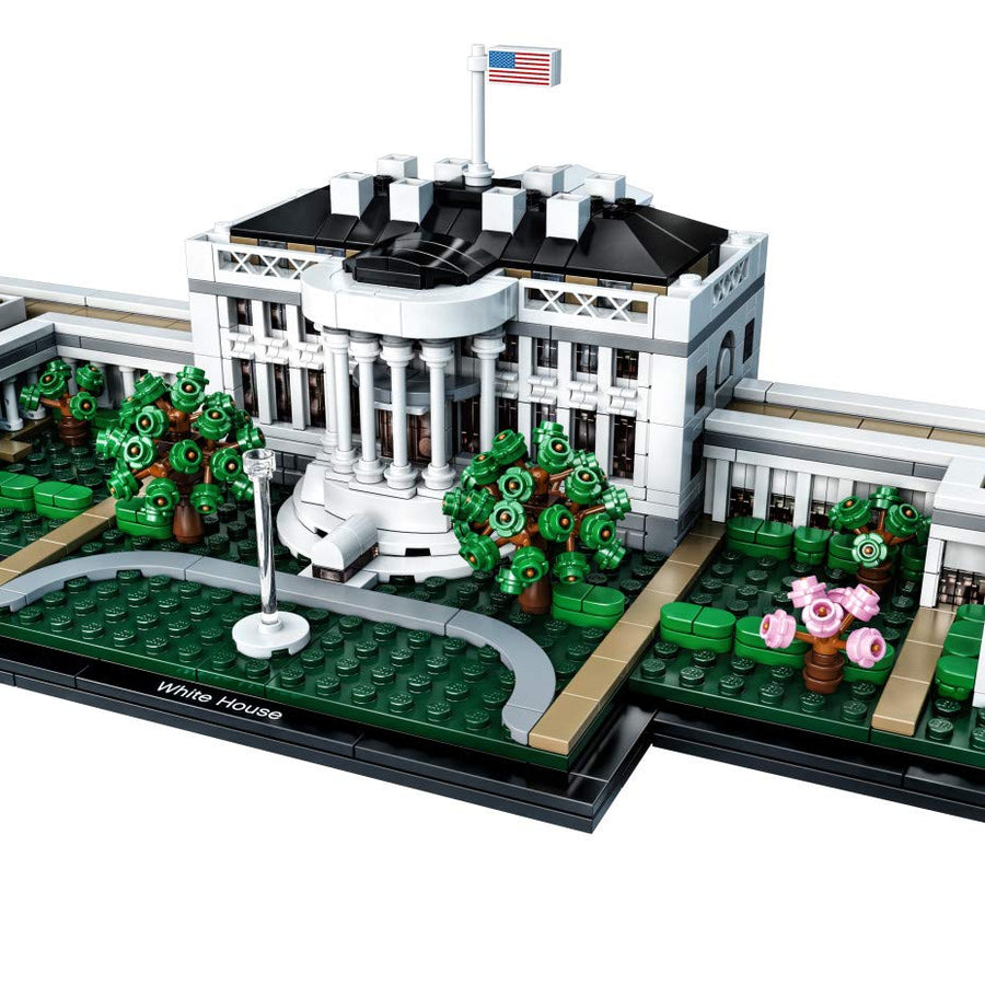LEGO Architecture Collection: The White House 21054 Model Building Kit, Creative Building Set for Adults, A Revitalizing DIY Project and Great Gift for Any Hobbyists (1,483 Pieces)