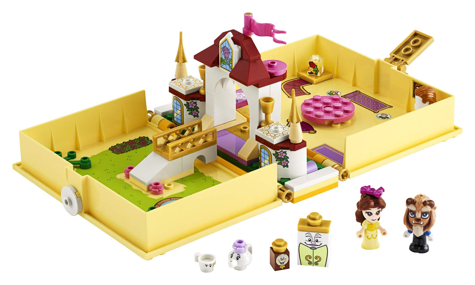 LEGO Disney Belle’s Storybook Adventures 43177 Creative Building Kit Toy (111 Pieces)