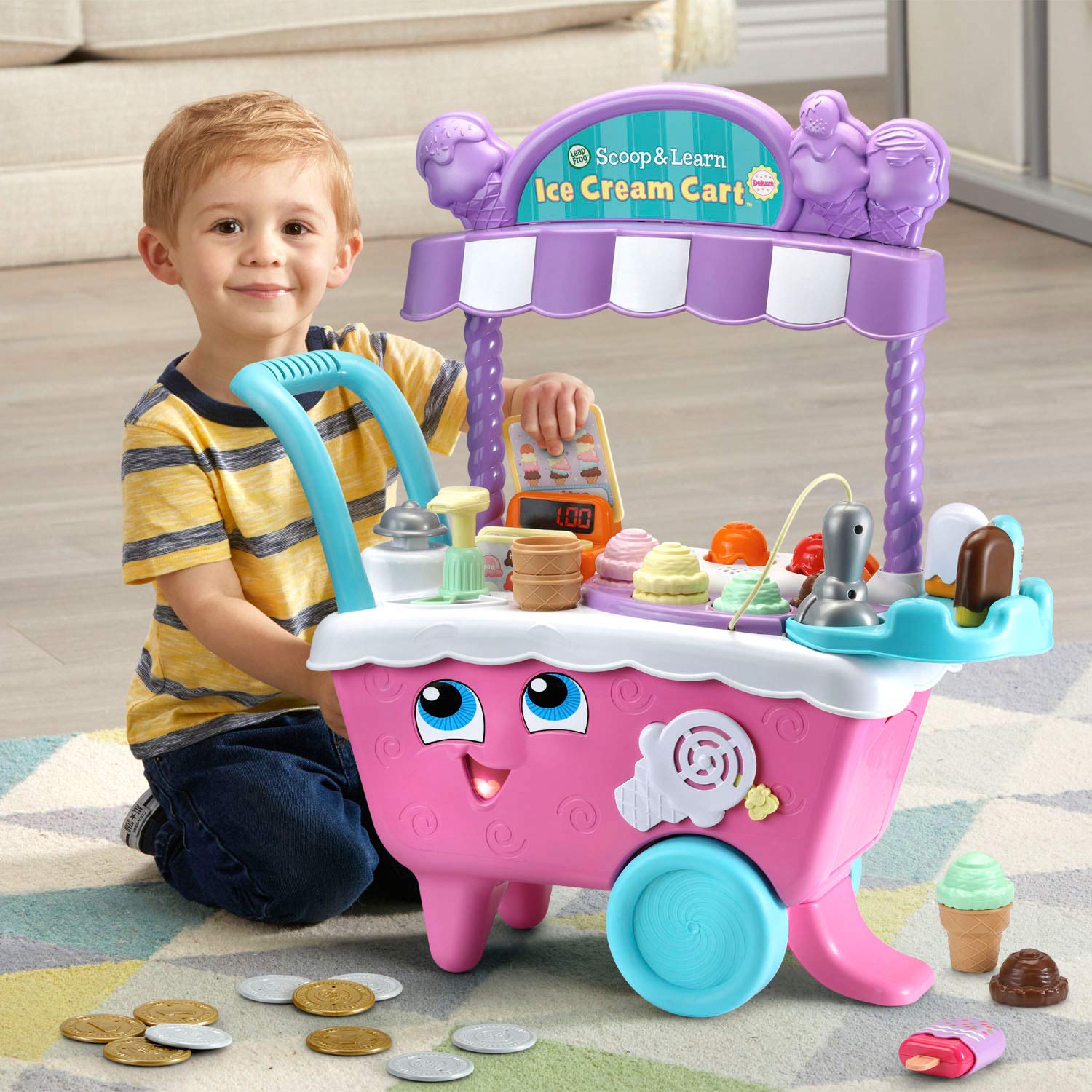 Scoop and Learn Ice Cream Cart (Frustration Free Packaging)