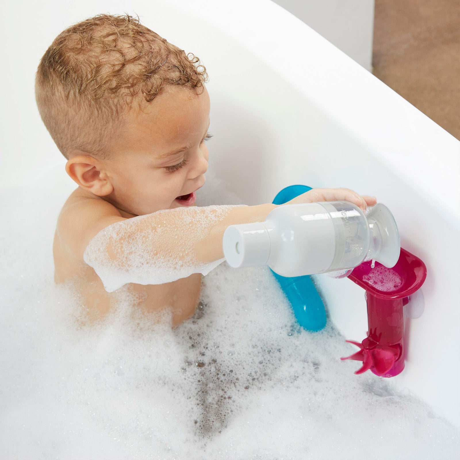 Boon BUNDLE Building Toddler Bath Tub Toy with Pipes, Cogs and Tubes for Kids Aged 12 Months and Up, Multicolor (Pack of 13)