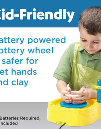 Faber-Castell Do Art Pottery Studio, Pottery Wheel Kit for Kids
