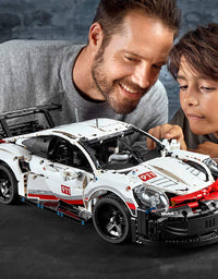 LEGO Technic Porsche 911 RSR 42096 Race Car Building Set STEM Toy for Boys and Girls Ages 10+ Features Porsche Model Car with Toy Engine (1,580 Pieces)
