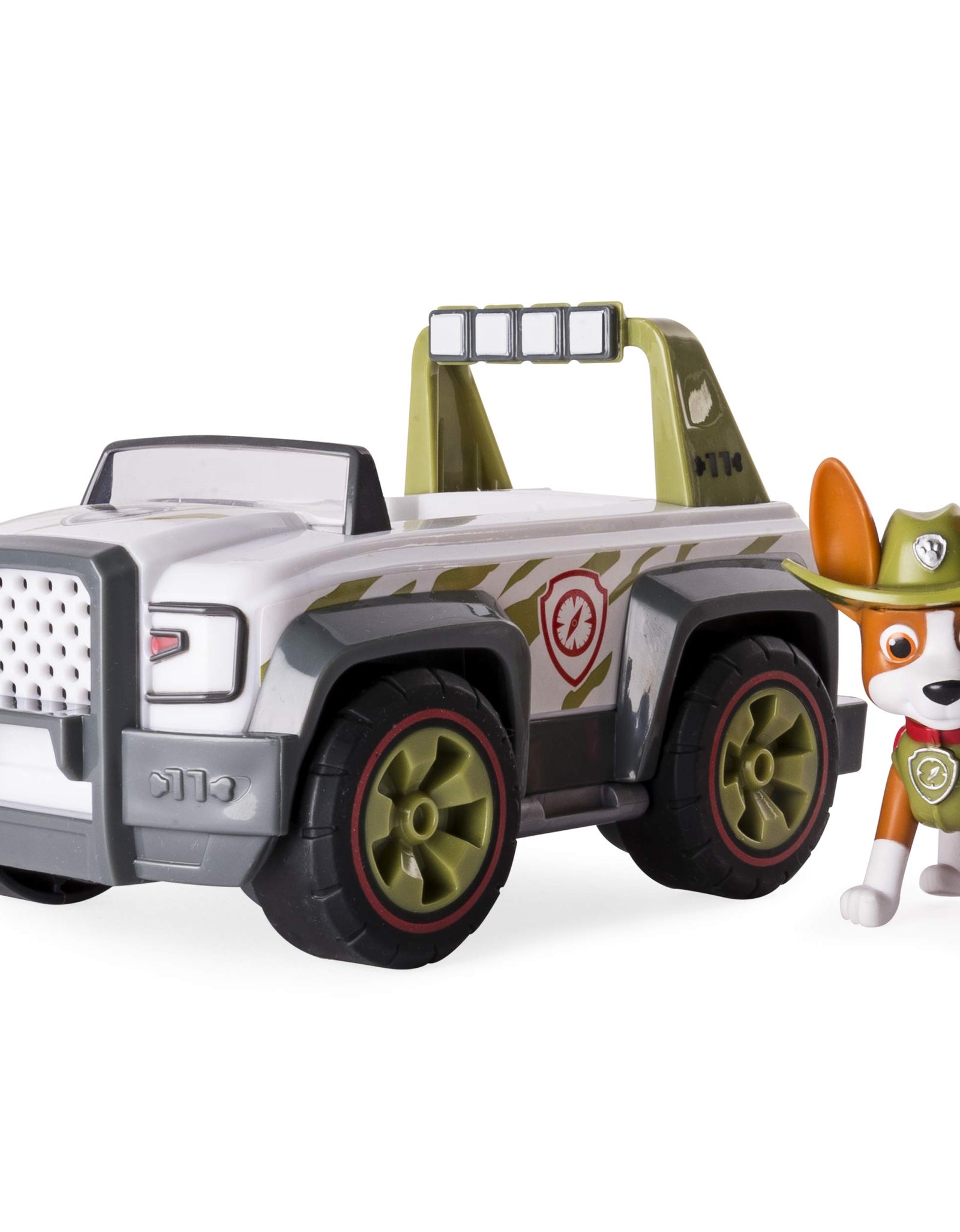 Paw Patrol, Jungle Rescue, Tracker’s Jungle Cruiser, Vehicle & Figure