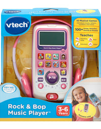 VTech Rock and Bop Music Player Amazon Exclusive, Pink
