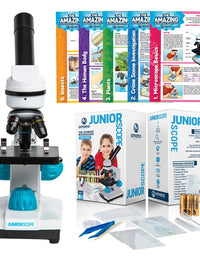 JuniorScope Microscope for Kids Microscope Science Kits for Kids Science Experiment Kits
