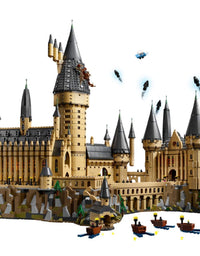 LEGO Harry Potter Hogwarts Castle 71043 Castle Model Building Kit with Harry Potter Figures Gryffindor, Hufflepuff, and More (6,020 Pieces)
