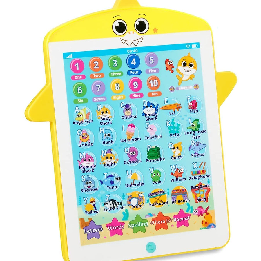 WowWee Baby Shark's Big Show! Kids Tablet – Interactive Educational Toys – Baby Shark Toddler Tablet Makes Learning Fun (Full Size)