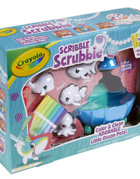 Crayola Scribble Scrubbie Pets Lagoon Playset, Toys for Boys & Girls, Gifts for Kids, Ages 3, 4, 5, 6
