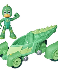 PJ Masks Gekko-Mobile Preschool Toy, Gekko Car with Gekko Action Figure for Kids Ages 3 and Up
