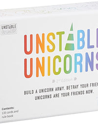 TeeTurtle Unstable Unicorns Card Game - A strategic card game and party game for adults & teens
