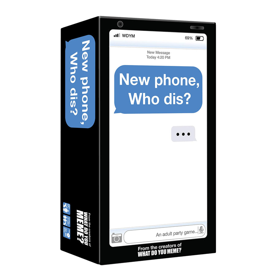 New Phone, Who Dis? - The 100% Offline Text Messaging Party Game - by What Do You Meme?