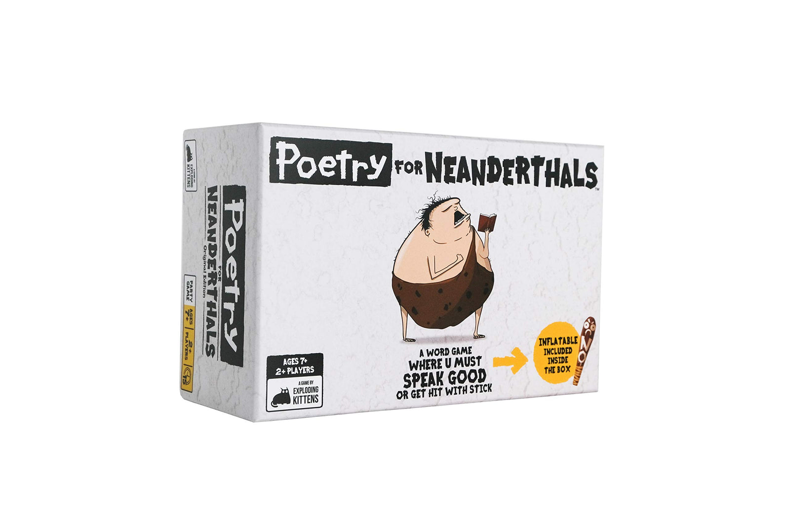 Poetry for Neanderthals by Exploding Kittens - Family Card Game - Card Game for Adults, Teens & Kids