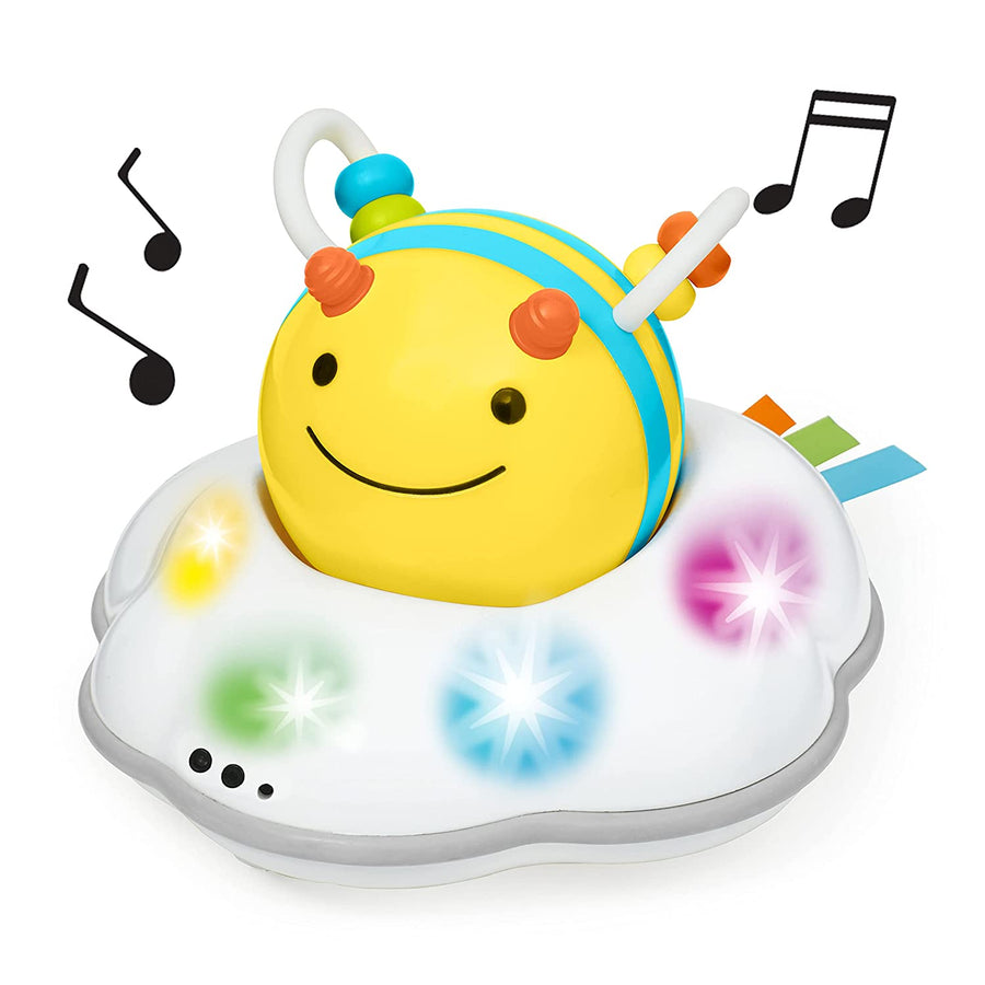 Skip Hop Developmental Learning Crawl Toy, Explore & More 3-Stage Follow-Me, Bee