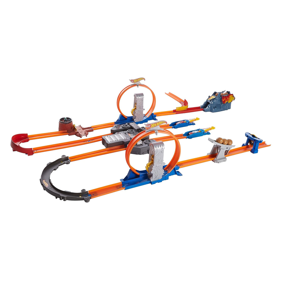 Hot Wheels Track Builder Total Turbo Takeover Track Set [Amazon Exclusive]