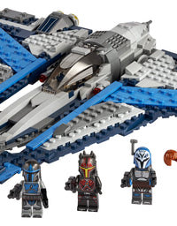 LEGO Star Wars Mandalorian Starfighter 75316 Awesome Toy Building Kit for Kids Featuring 3 Minifigures; New 2021 (544 Pieces)
