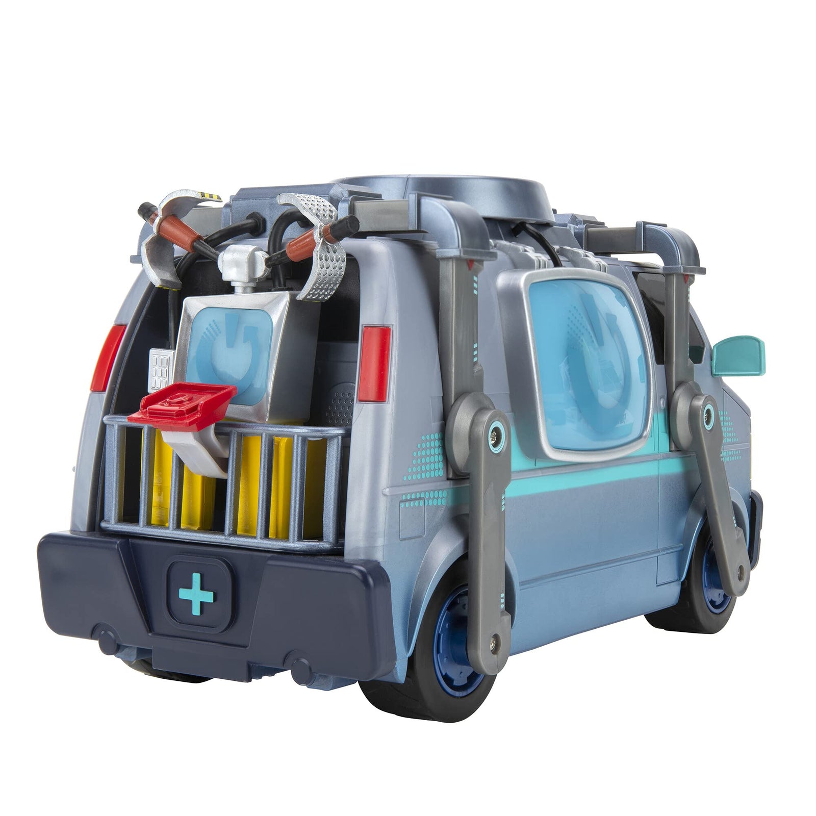 Fortnite Feature Deluxe Reboot Van Vehicle, Electronic Vehicle with Two 4-inch Articulated Reboot Drift (Stage 1) and Reboot Recruit Jonesy Figures, and Accessory - Amazon Exclusive