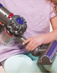 Casdon Little Helper Dyson Cord-free Vacuum Cleaner Toy, Grey, Orange and Purple (68702)
