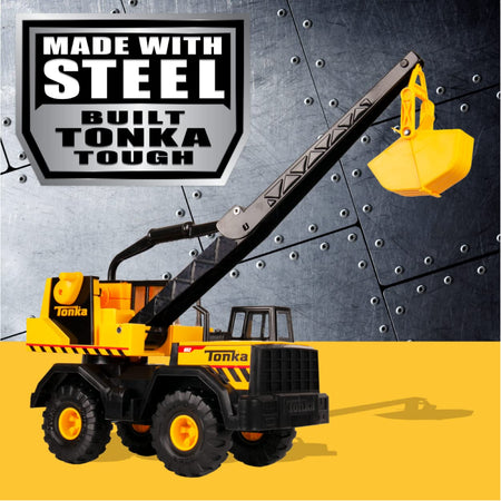 Tonka - Steel Classics Mighty Crane - Amazon Exclusive - Frustration Free Packaging