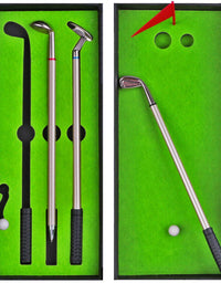 Golf Gifts for Men Unique Funny Golf Pen Set - Gag Golf Stocking Stuffers for Teen Boys Women Golfers Him Dad Golf Lovers - Boss Cool Office Gadgets Desk Accessories Novelty Desktop Games Mini Toys
