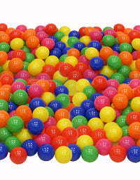 Plastic Ball Pit Balls, Click N' Play 400 Pack, Phthalate and BPA Free, Includes a Reusable Storage Bag with Zipper, Great Gift for Toddlers and Kids
