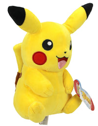 Pokemon Official & Premium Quality 8-Inch Pikachu Plush - Adorable, Ultra-Soft, Plush Toy, Perfect for Playing & Displaying - Gotta Catch ‘Em All , Yellow
