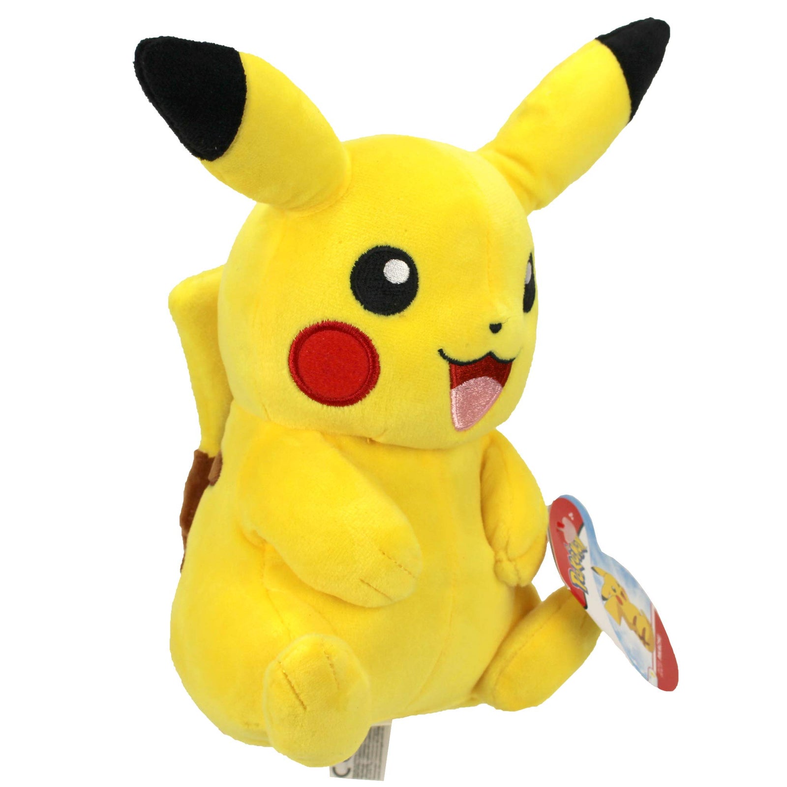 Pokemon Official & Premium Quality 8-Inch Pikachu Plush - Adorable, Ultra-Soft, Plush Toy, Perfect for Playing & Displaying - Gotta Catch ‘Em All , Yellow