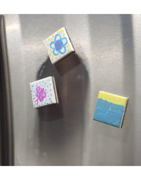 4M 4563 Magnetic Mini Tile Art - DIY Paint Arts & Crafts Magnet Kit for Kids - Fridge, Locker, Party Favors, Craft Project Gifts for Boys & Girls
