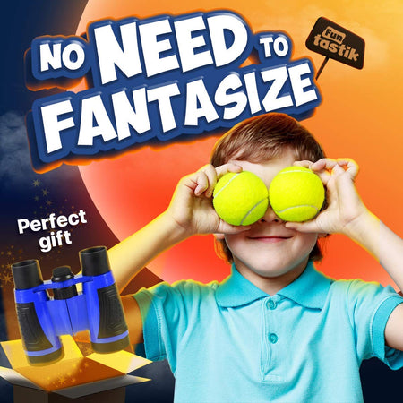 Binoculars for Kids – Compact and Portable – Ergonomic and Shockproof Design – Toddler Presents for Bird Watching and Outdoor Activities - High Definition Magnifying Lenses