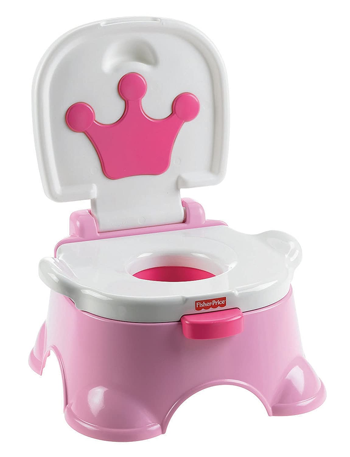 Fisher-Price Pink Princess Stepstool Potty