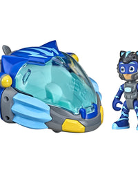 PJ Masks PJ Launching Submarine and Rovers Preschool Toy, Underwater-Themed Playset with 3 PJ Rovers and 3 Action Figures, Ages 3 and Up (Amazon Exclusive)
