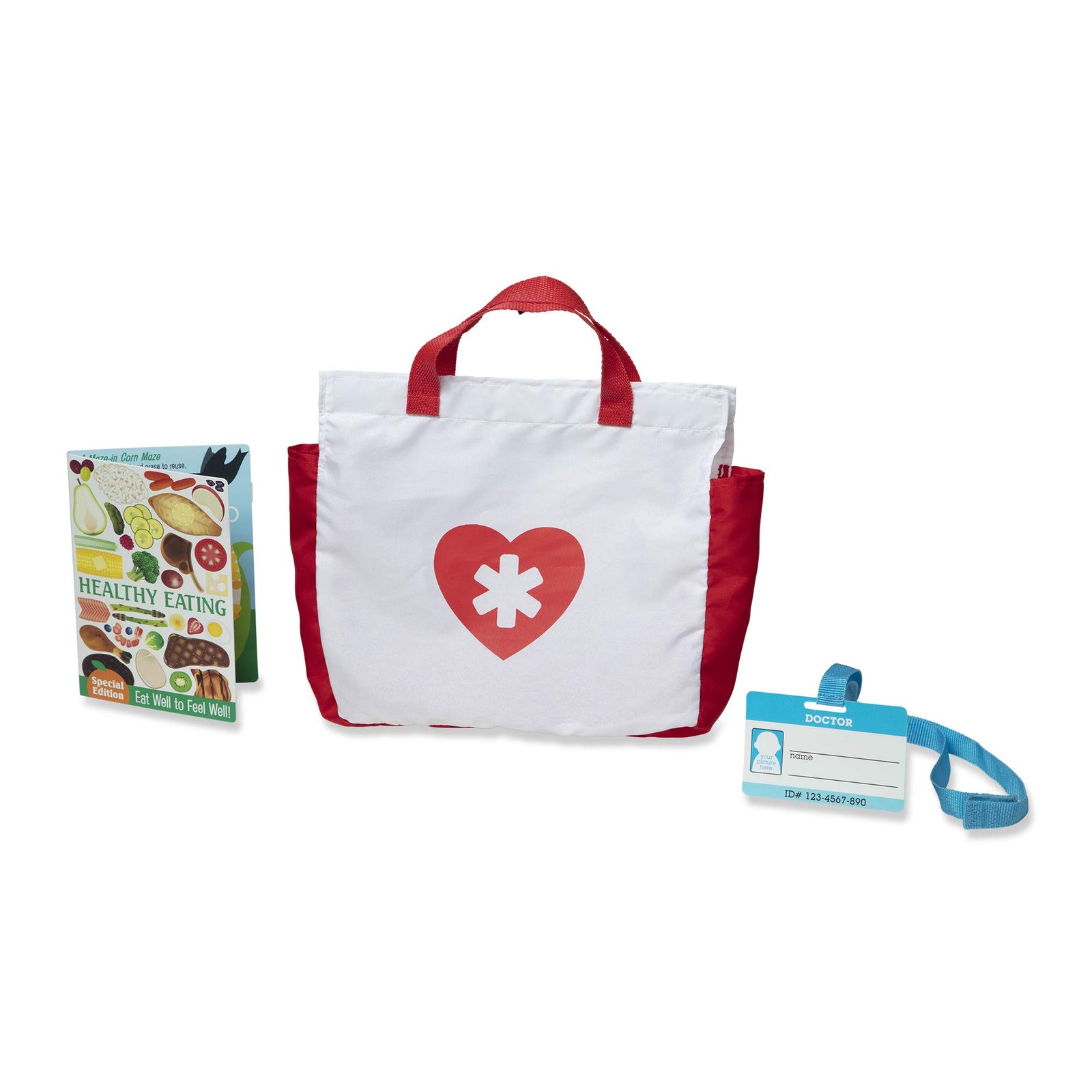 Melissa & Doug Get Well Doctor’s Kit Play Set – 25 Toy Pieces