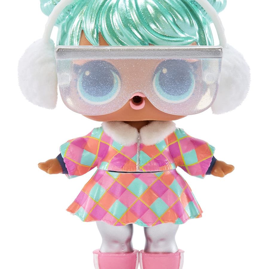 LOL Surprise Winter Chill Confetti Surprise Dolls with 15 Surprises Including Collectible Doll with Holiday Fashion Outfits, Accessories - Gift for Kids, Toys for Girls Boys Ages 4 5 6 7+ Years Old
