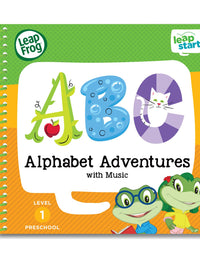 LeapFrog LeapStart Preschool 4-in-1 Activity Book Bundle with ABC, Shapes & Colors, Math, Animals
