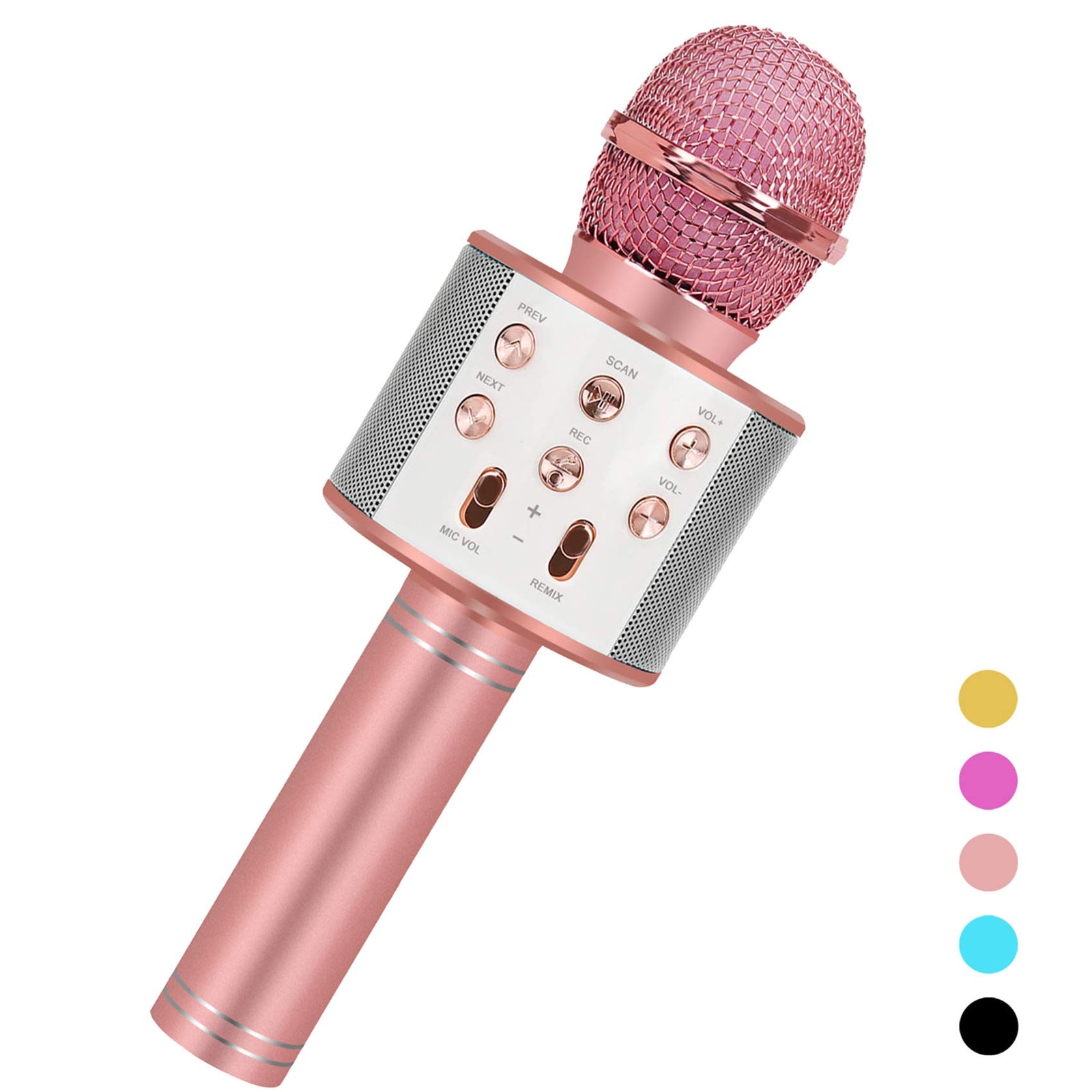 Niskite Toys for 7 8 9 10 Years Old Girls,Christmas Stocking Stuffers Birthday Gifts for 6-15 Years Old Girl Boy,Bluetooth Wireless Karaoke Microphone, Party Favor for Teen Boys Girls Toys Age 4-12