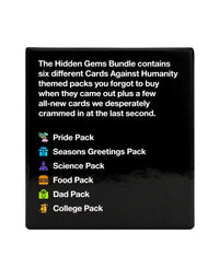 Cards Against Humanity: Hidden Gems Bundle • 6 themed packs + 10 new cards
