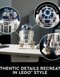 LEGO Star Wars R2-D2 75308 Collectible Building Toy, New 2021 (2,314 Pieces)
