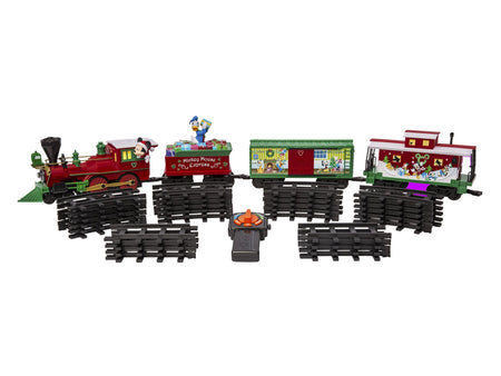 Lionel Disney Mickey Mouse Express Ready-to-Play Set, Battery-powered Model Train with Remote
