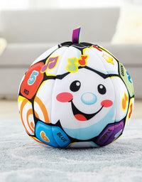 Fisher-Price Laugh & Learn Singin' Soccer Ball, Multicolor
