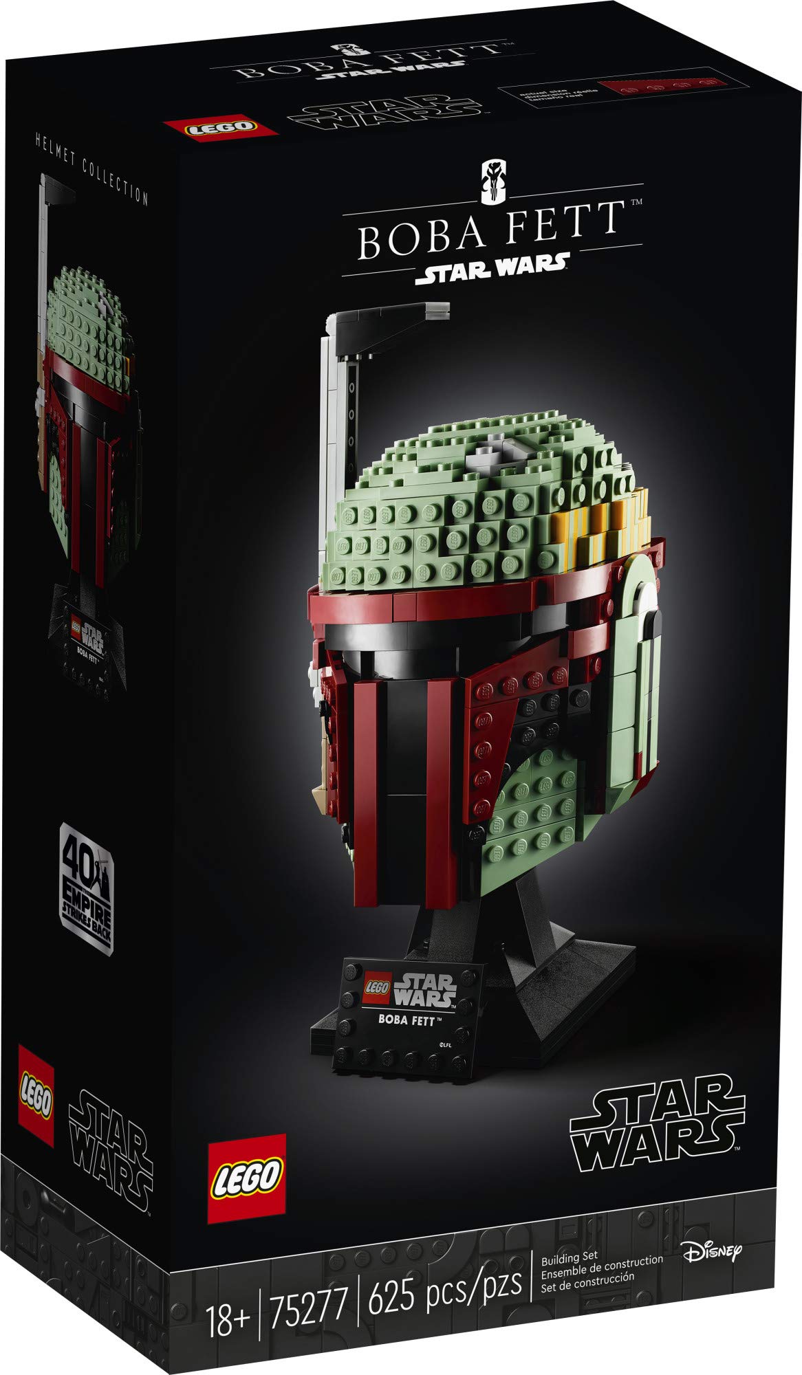 LEGO Star Wars Boba Fett Helmet 75277 Building Kit, Cool, Collectible Star Wars Character Building Set (625 Pieces)