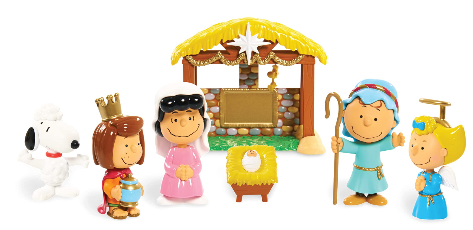 Peanuts Christmas Nativity Set, by Just Play