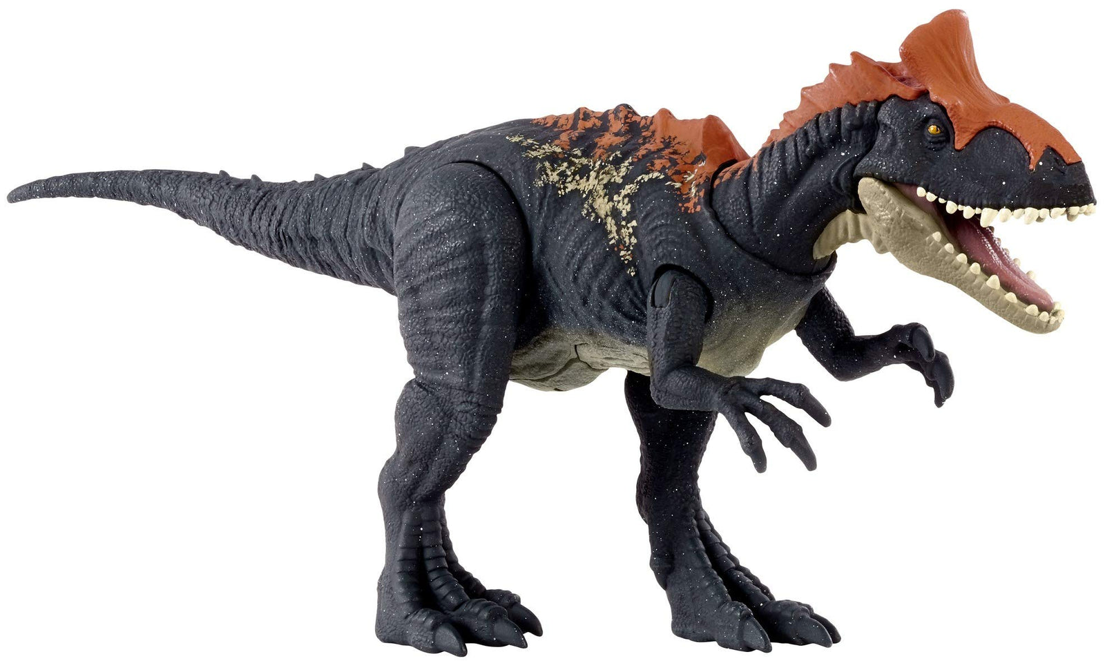 Jurassic World Camp Cretaceous Sound Strike Cryolophosaurus Medium-size Dinosaur Figure, Strike Action, Sounds, Movable Joints, Ages 4 Years Old & Up