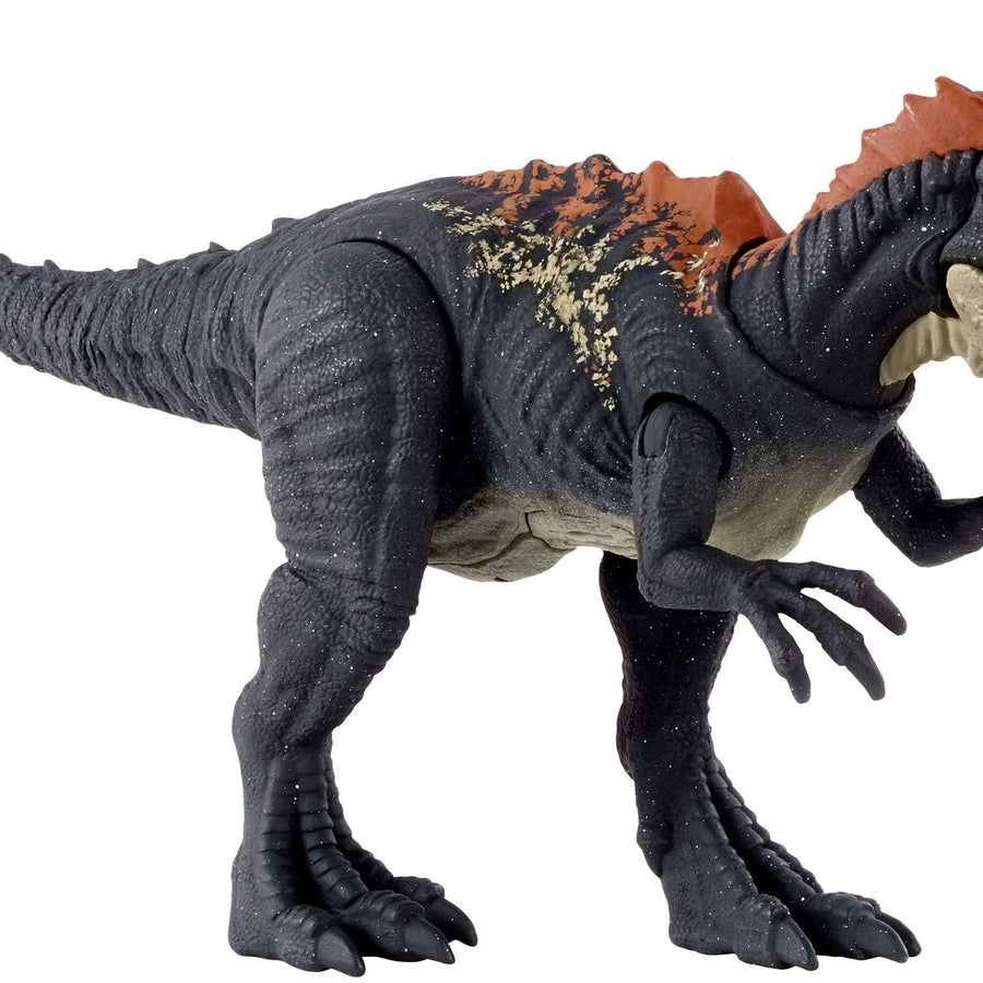 Jurassic World Camp Cretaceous Sound Strike Cryolophosaurus Medium-size Dinosaur Figure, Strike Action, Sounds, Movable Joints, Ages 4 Years Old & Up