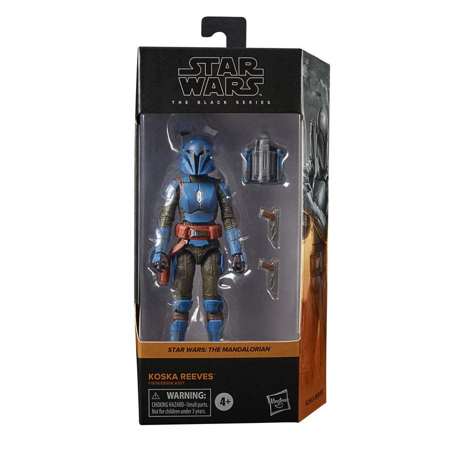 Star Wars The Black Series Koska Reeves Toy 6-Inch-Scale The Mandalorian Collectible Figure with Accessories, Toys for Kids Ages 4 and Up,F1878
