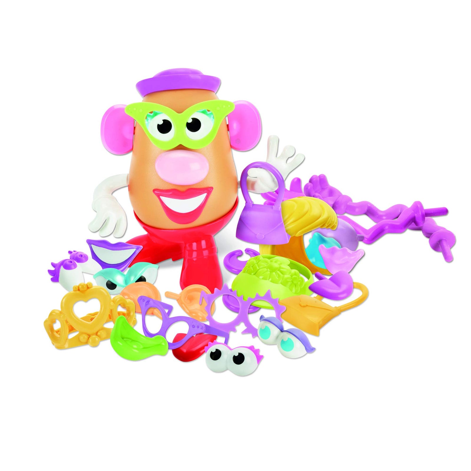 Playskool Mrs. Potato Head Silly Suitcase Parts And Pieces Toddler Toy For Kids (Amazon Exclusive)